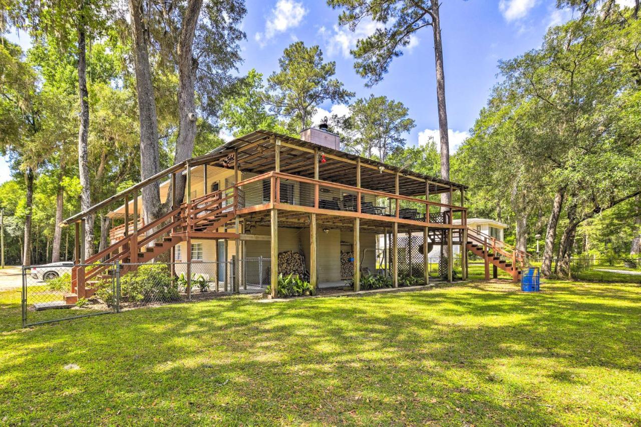 Charming Abode With Dock On The Suwannee River Bell Екстер'єр фото