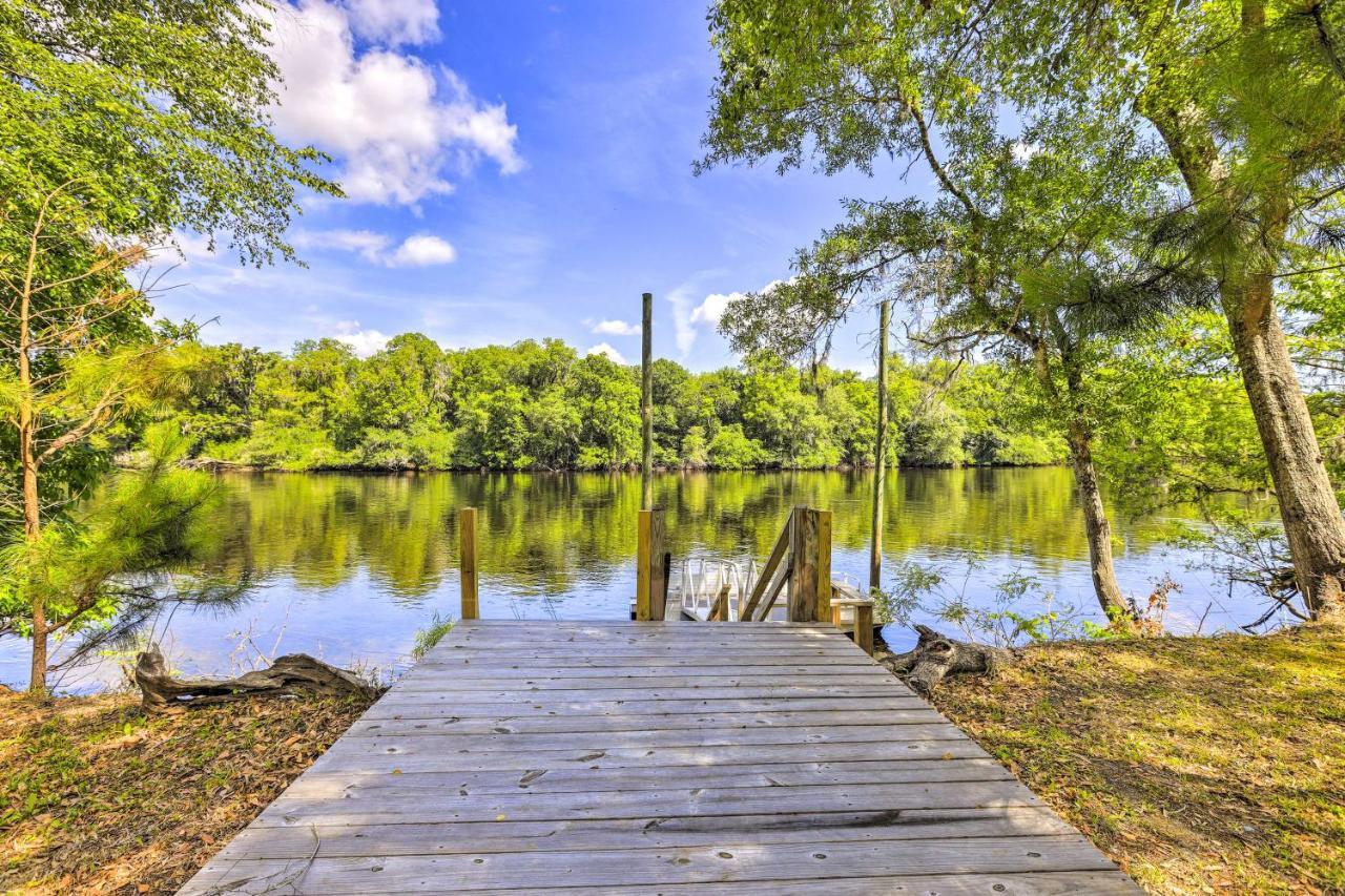 Charming Abode With Dock On The Suwannee River Bell Екстер'єр фото