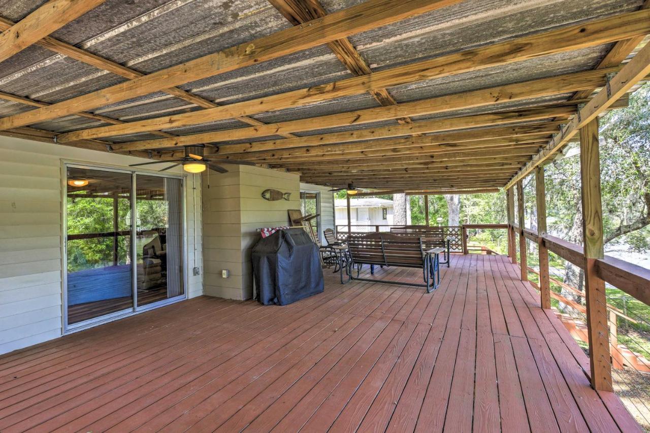 Charming Abode With Dock On The Suwannee River Bell Екстер'єр фото