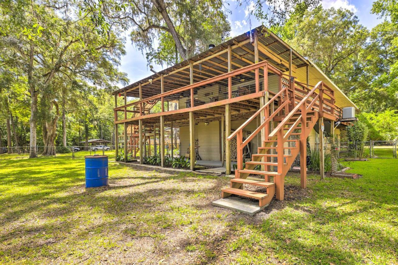 Charming Abode With Dock On The Suwannee River Bell Екстер'єр фото