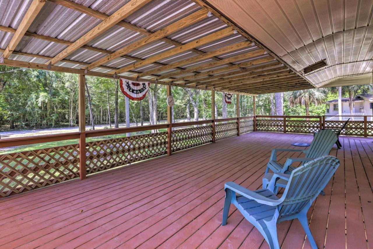 Charming Abode With Dock On The Suwannee River Bell Екстер'єр фото