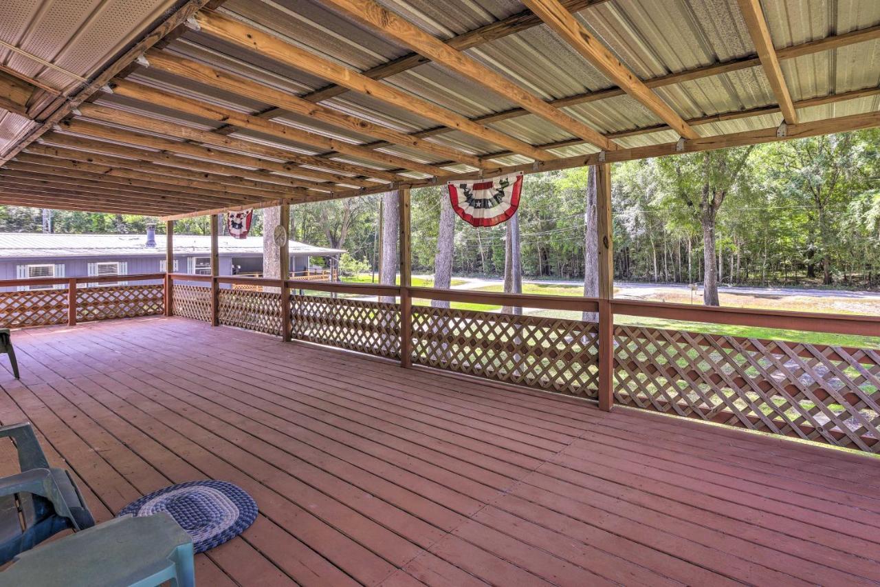Charming Abode With Dock On The Suwannee River Bell Екстер'єр фото